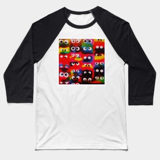 Eyes in abstract style Baseball T-Shirt